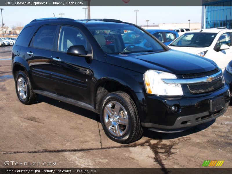 Black / Dark Gray 2008 Chevrolet Equinox LS