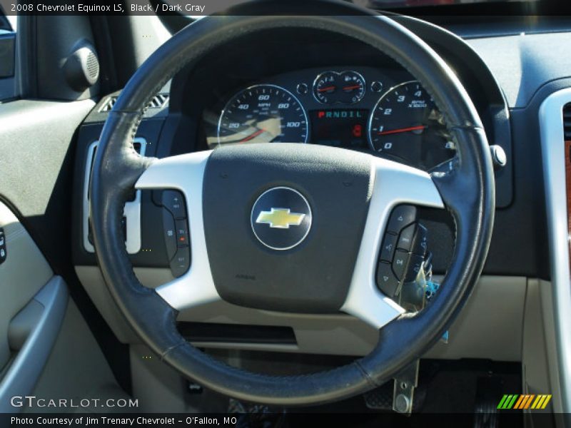 Black / Dark Gray 2008 Chevrolet Equinox LS