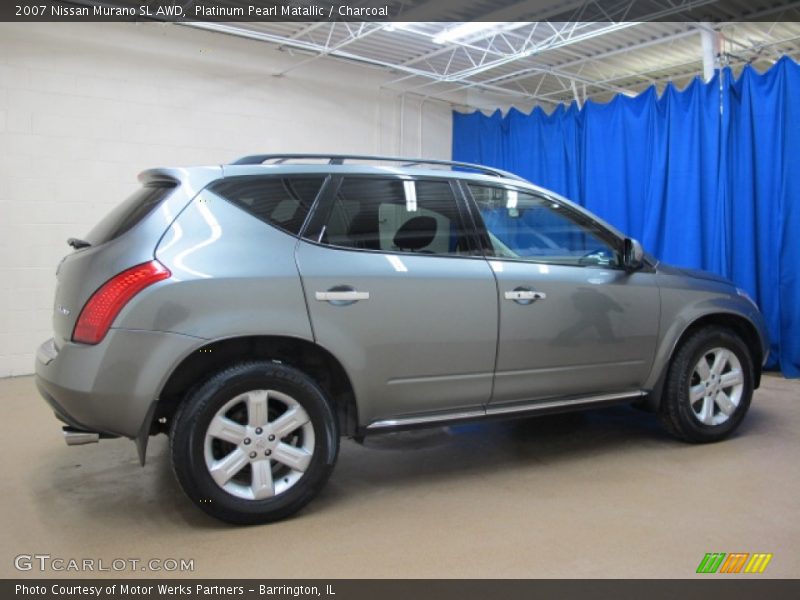 Platinum Pearl Matallic / Charcoal 2007 Nissan Murano SL AWD