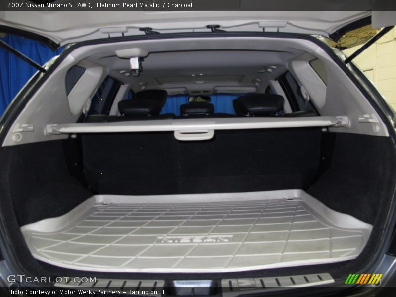 Platinum Pearl Matallic / Charcoal 2007 Nissan Murano SL AWD