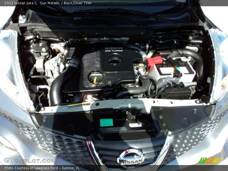 Gun Metallic / Black/Silver Trim 2013 Nissan Juke S