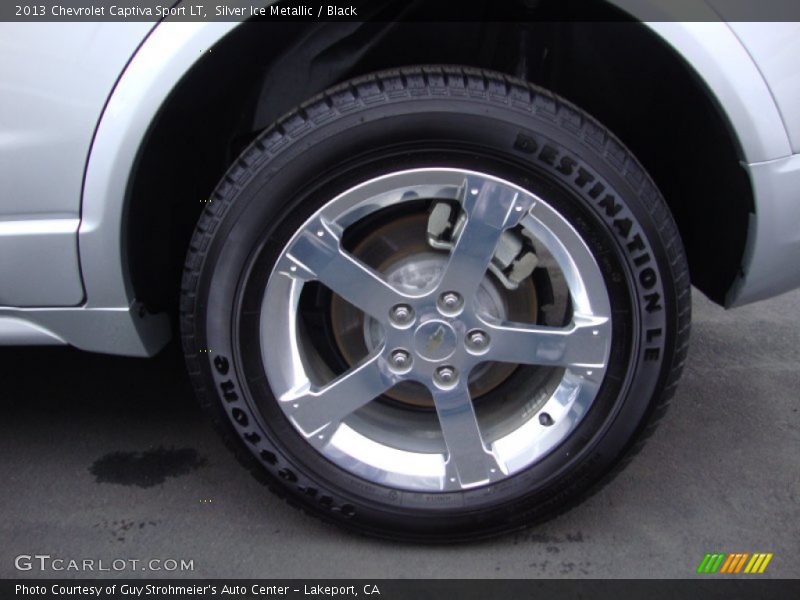 Silver Ice Metallic / Black 2013 Chevrolet Captiva Sport LT