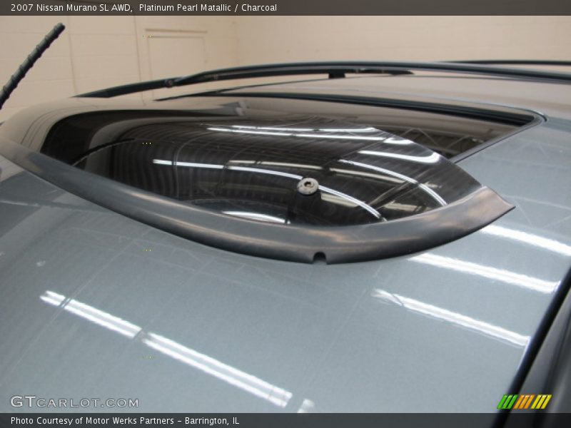 Platinum Pearl Matallic / Charcoal 2007 Nissan Murano SL AWD