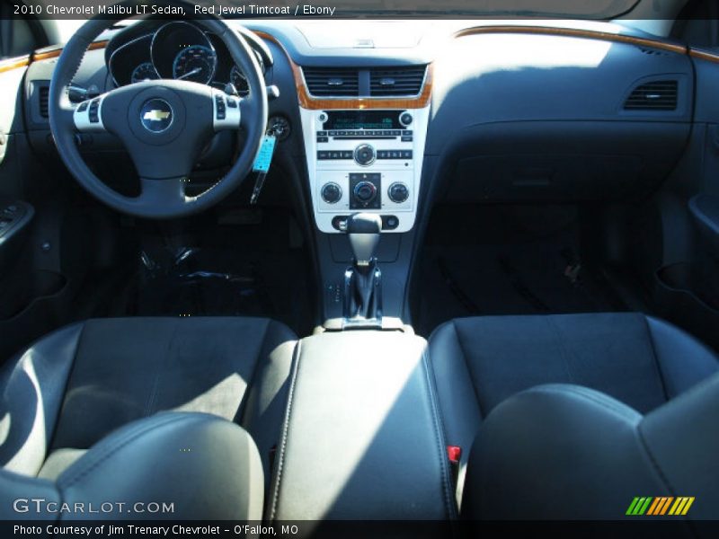 Red Jewel Tintcoat / Ebony 2010 Chevrolet Malibu LT Sedan