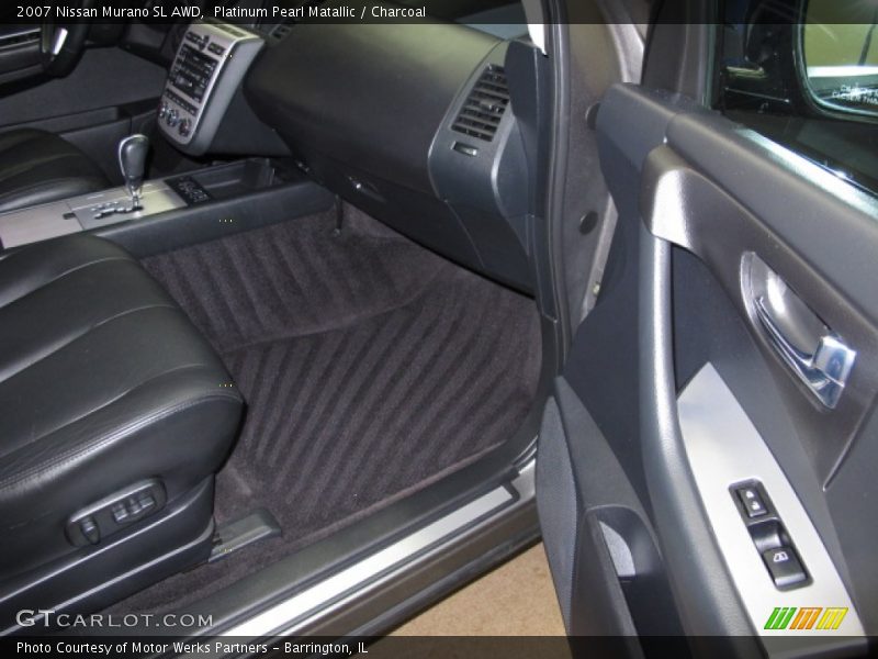 Platinum Pearl Matallic / Charcoal 2007 Nissan Murano SL AWD