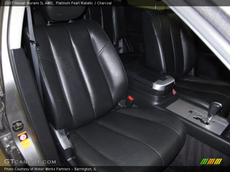 Platinum Pearl Matallic / Charcoal 2007 Nissan Murano SL AWD