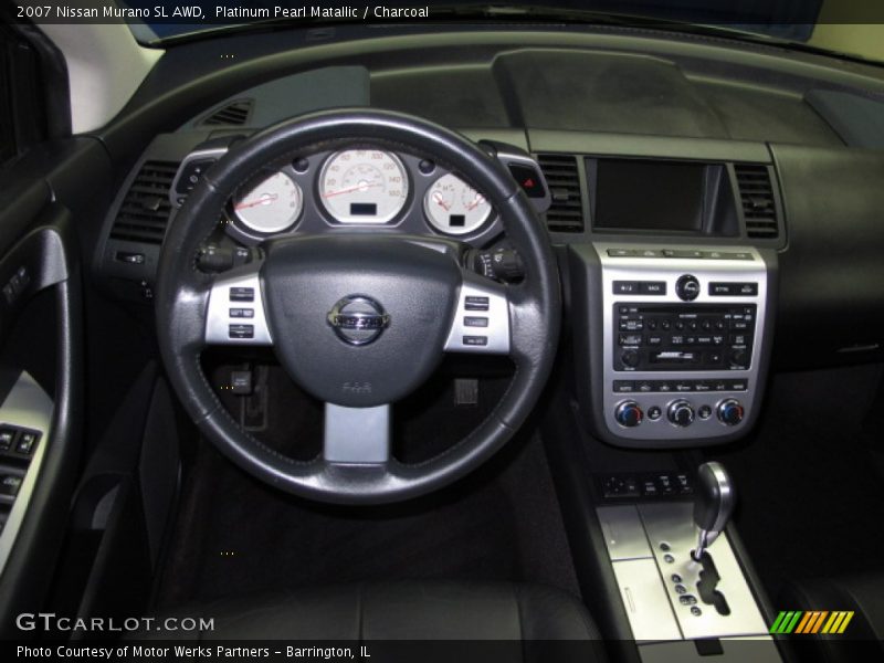 Platinum Pearl Matallic / Charcoal 2007 Nissan Murano SL AWD