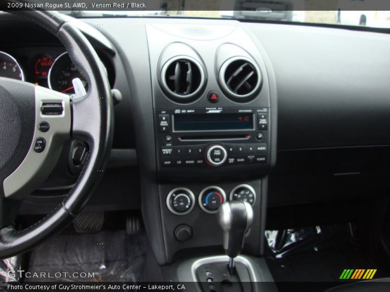 Venom Red / Black 2009 Nissan Rogue SL AWD