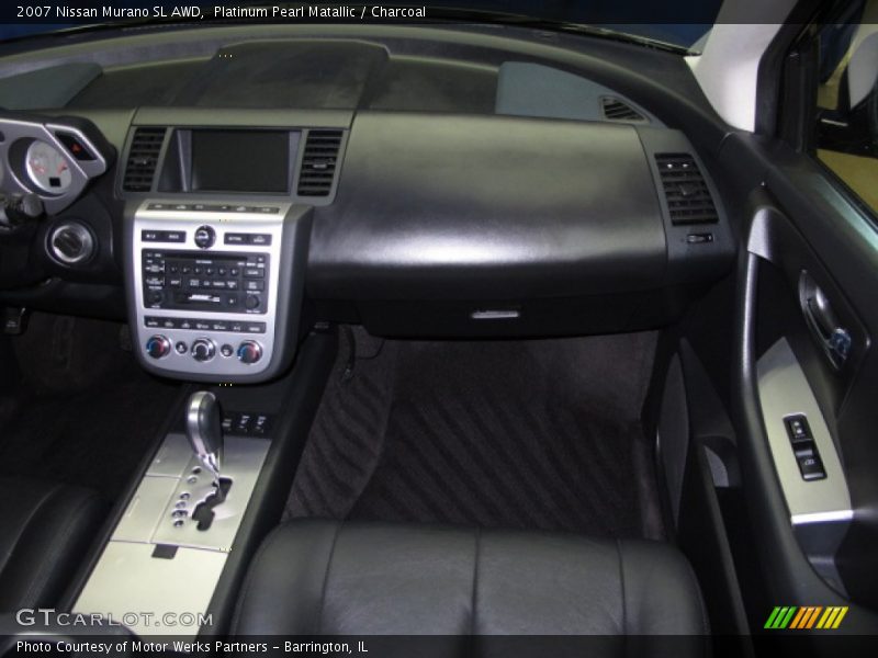 Platinum Pearl Matallic / Charcoal 2007 Nissan Murano SL AWD