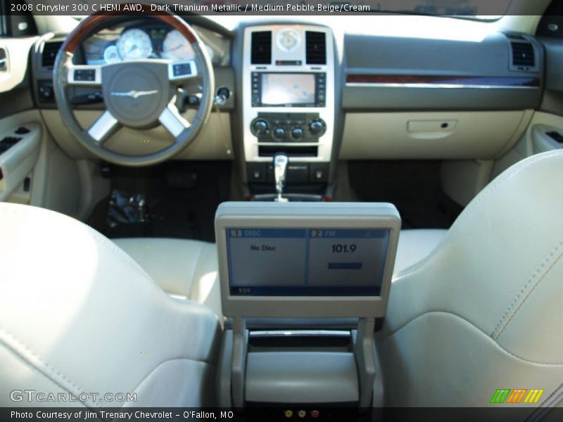 Dark Titanium Metallic / Medium Pebble Beige/Cream 2008 Chrysler 300 C HEMI AWD