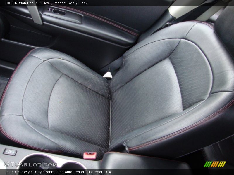 Venom Red / Black 2009 Nissan Rogue SL AWD