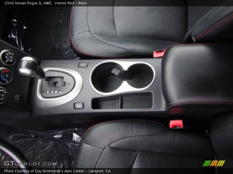 Venom Red / Black 2009 Nissan Rogue SL AWD