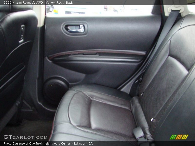Venom Red / Black 2009 Nissan Rogue SL AWD