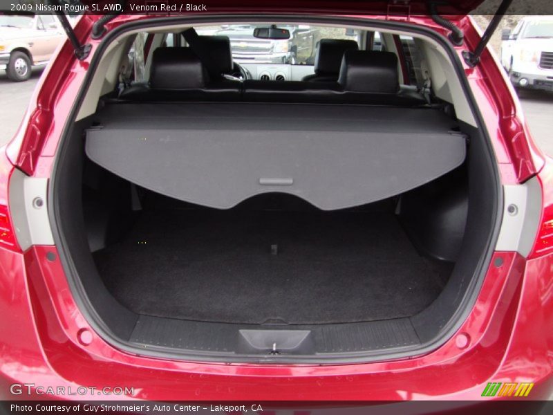 Venom Red / Black 2009 Nissan Rogue SL AWD