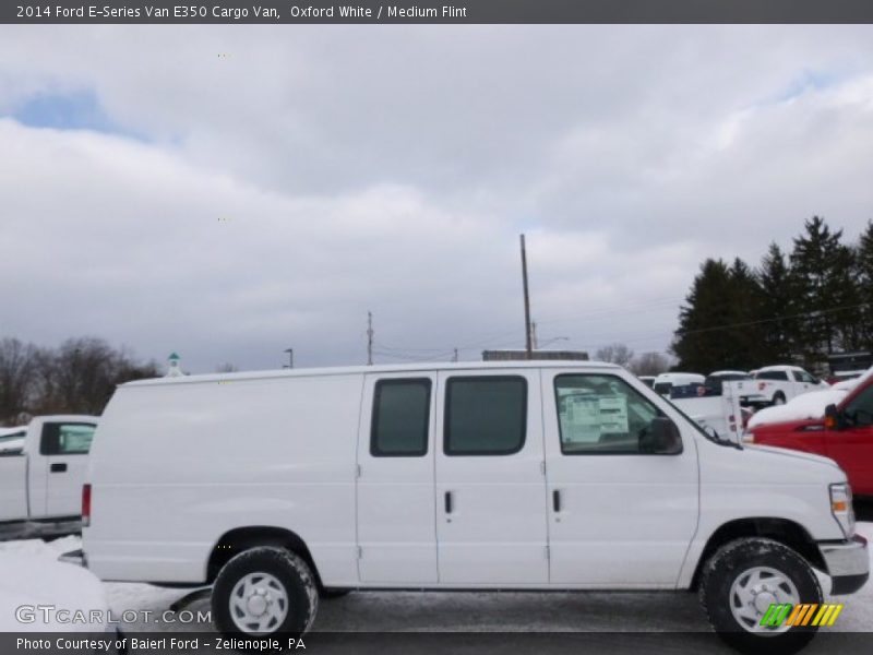 Oxford White / Medium Flint 2014 Ford E-Series Van E350 Cargo Van