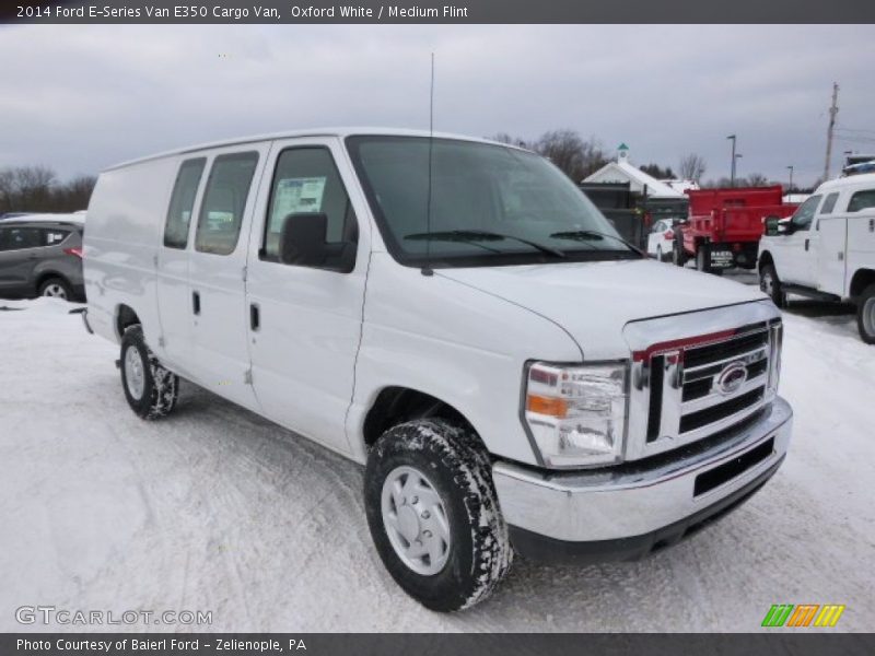 Front 3/4 View of 2014 E-Series Van E350 Cargo Van