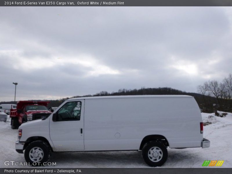 Oxford White / Medium Flint 2014 Ford E-Series Van E350 Cargo Van