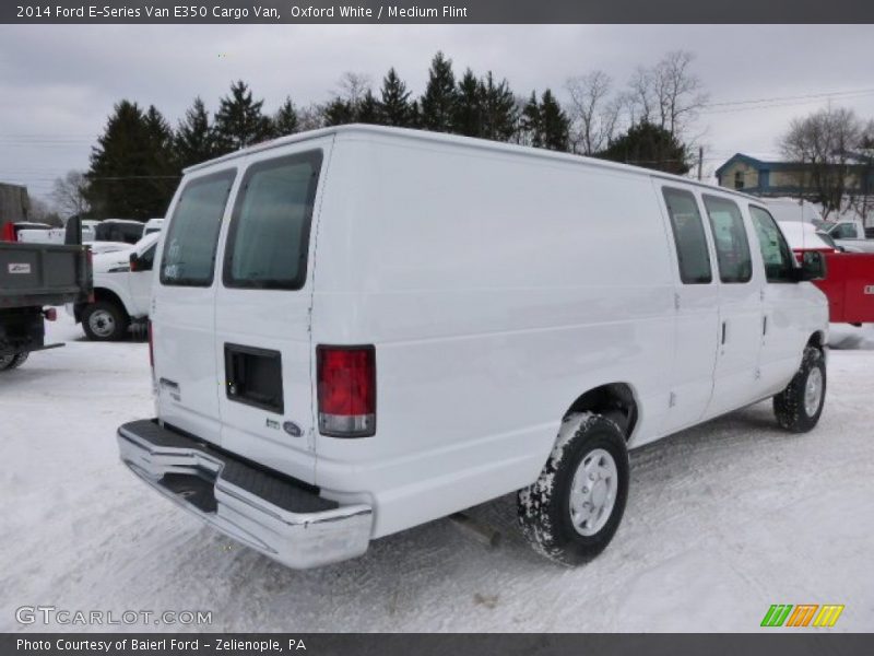 Oxford White / Medium Flint 2014 Ford E-Series Van E350 Cargo Van