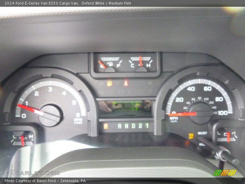  2014 E-Series Van E350 Cargo Van E350 Cargo Van Gauges