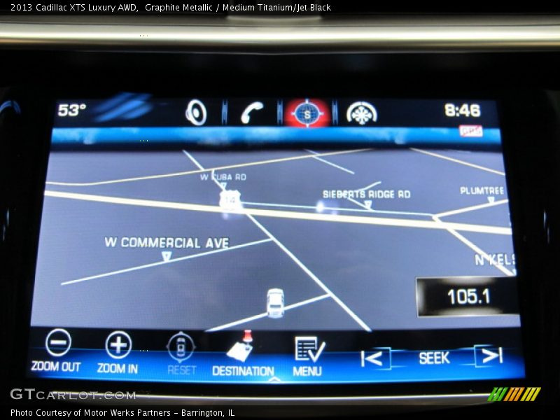 Graphite Metallic / Medium Titanium/Jet Black 2013 Cadillac XTS Luxury AWD