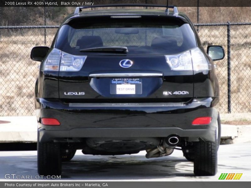 Black Onyx / Ivory 2008 Lexus RX 400h Hybrid