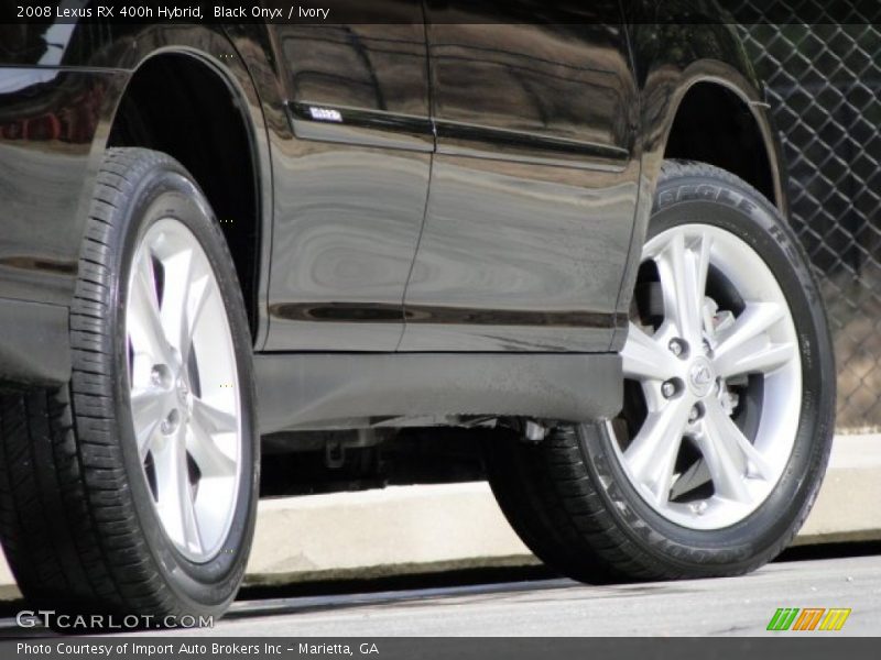 Black Onyx / Ivory 2008 Lexus RX 400h Hybrid