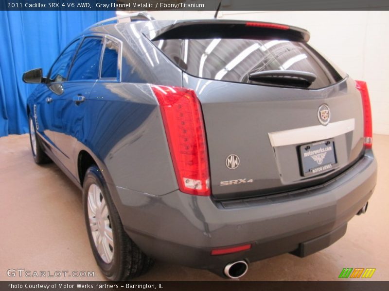 Gray Flannel Metallic / Ebony/Titanium 2011 Cadillac SRX 4 V6 AWD