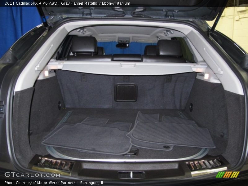 Gray Flannel Metallic / Ebony/Titanium 2011 Cadillac SRX 4 V6 AWD