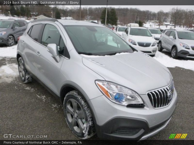 Quicksilver Metallic / Ebony 2014 Buick Encore FWD