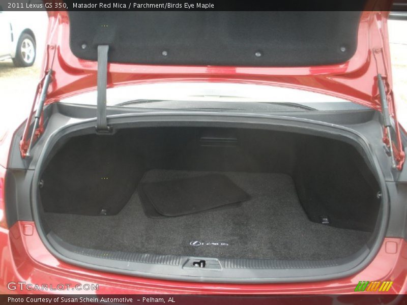 Matador Red Mica / Parchment/Birds Eye Maple 2011 Lexus GS 350