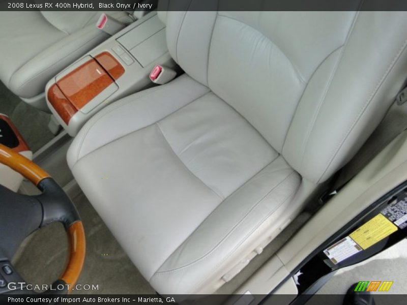 Black Onyx / Ivory 2008 Lexus RX 400h Hybrid