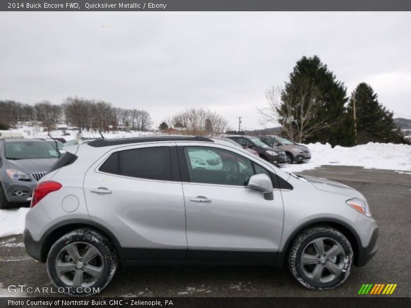 Quicksilver Metallic / Ebony 2014 Buick Encore FWD