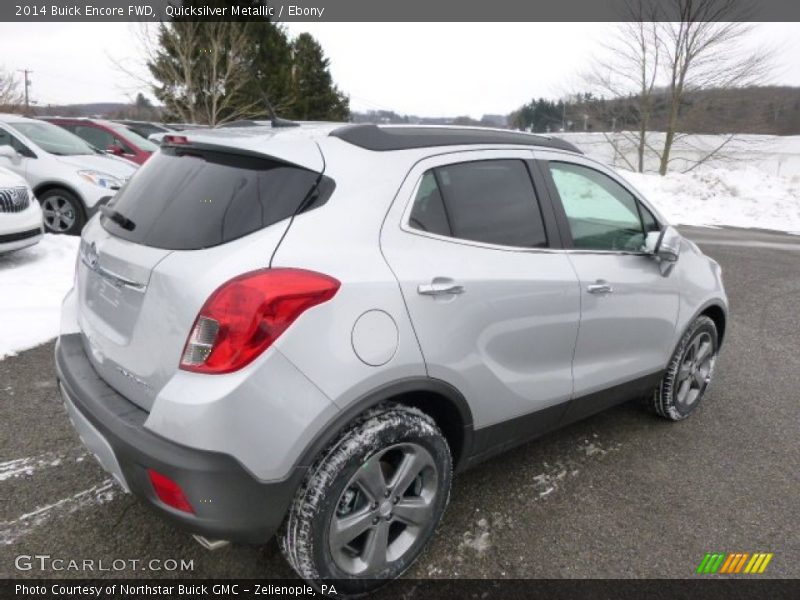 Quicksilver Metallic / Ebony 2014 Buick Encore FWD
