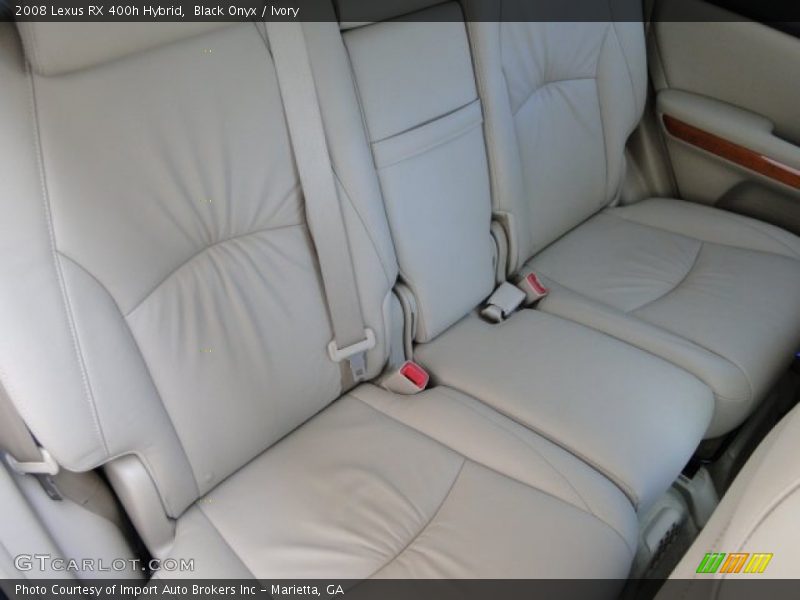 Black Onyx / Ivory 2008 Lexus RX 400h Hybrid