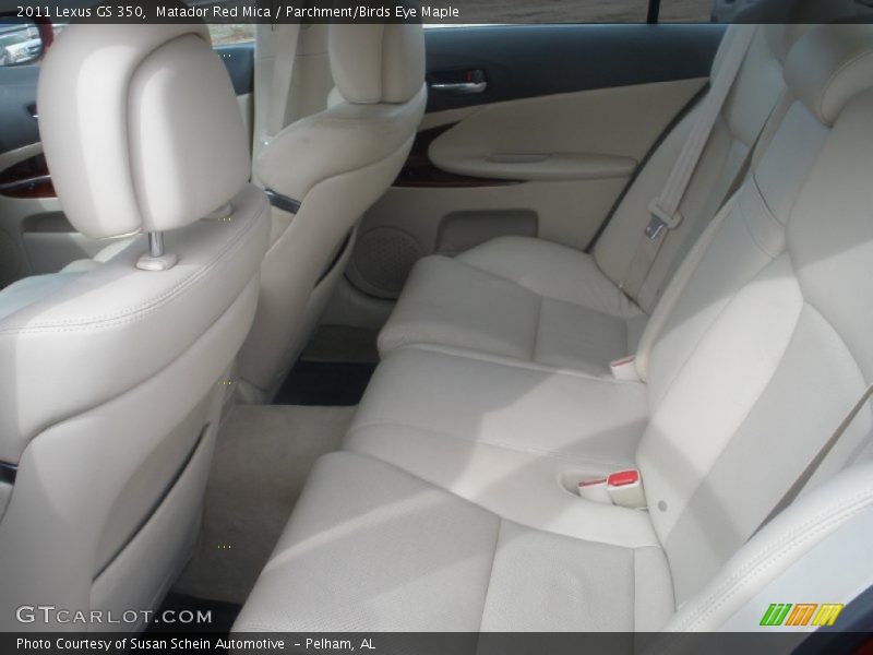Matador Red Mica / Parchment/Birds Eye Maple 2011 Lexus GS 350