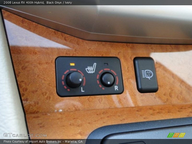 Black Onyx / Ivory 2008 Lexus RX 400h Hybrid