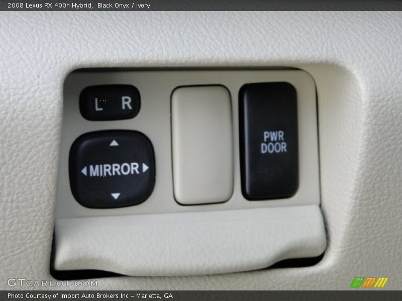 Black Onyx / Ivory 2008 Lexus RX 400h Hybrid