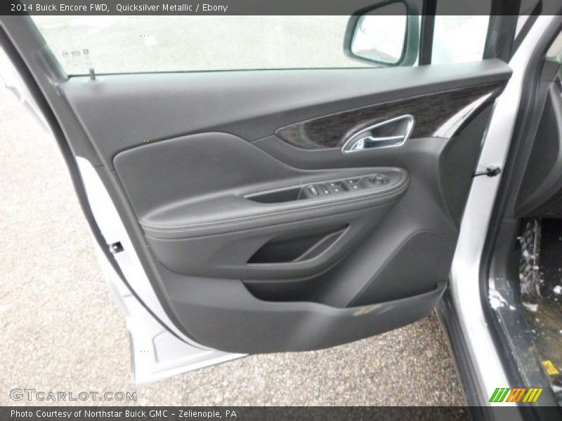 Quicksilver Metallic / Ebony 2014 Buick Encore FWD