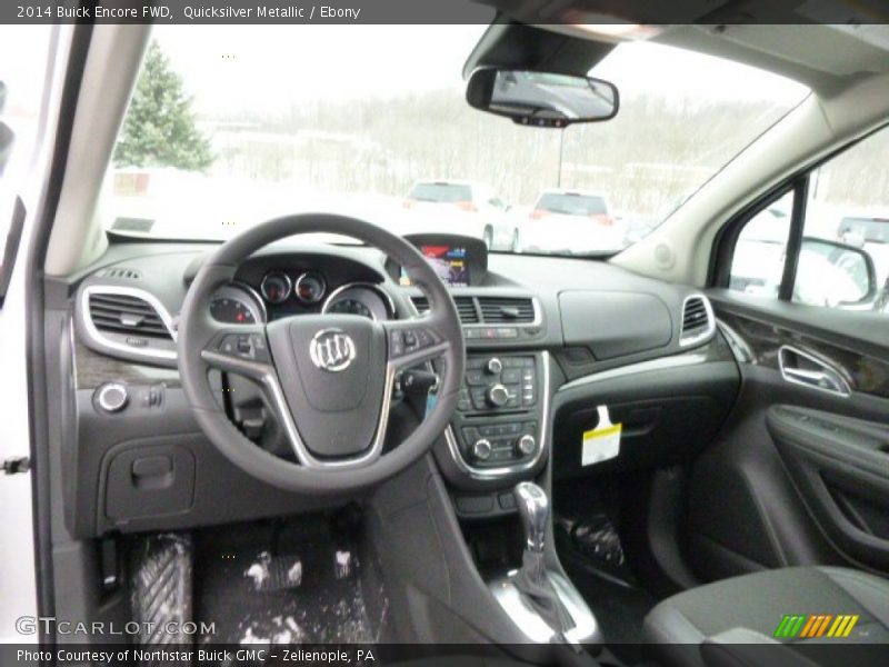 Quicksilver Metallic / Ebony 2014 Buick Encore FWD