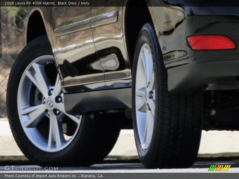 Black Onyx / Ivory 2008 Lexus RX 400h Hybrid