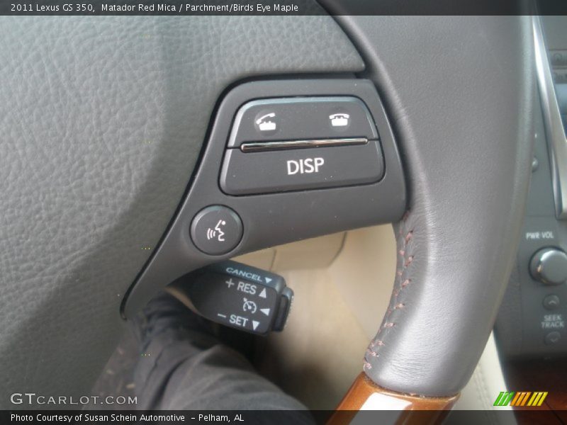 Matador Red Mica / Parchment/Birds Eye Maple 2011 Lexus GS 350
