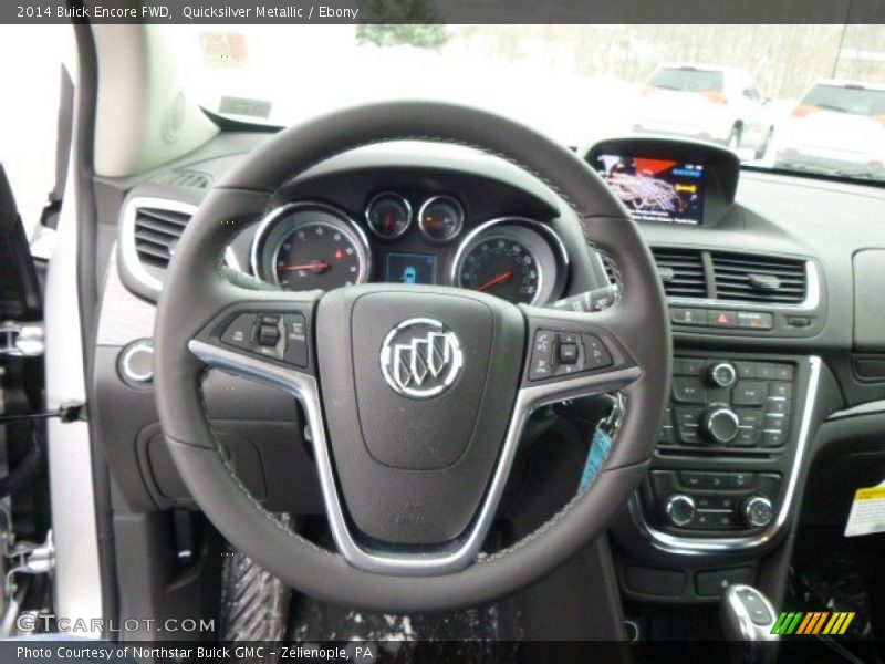 Quicksilver Metallic / Ebony 2014 Buick Encore FWD