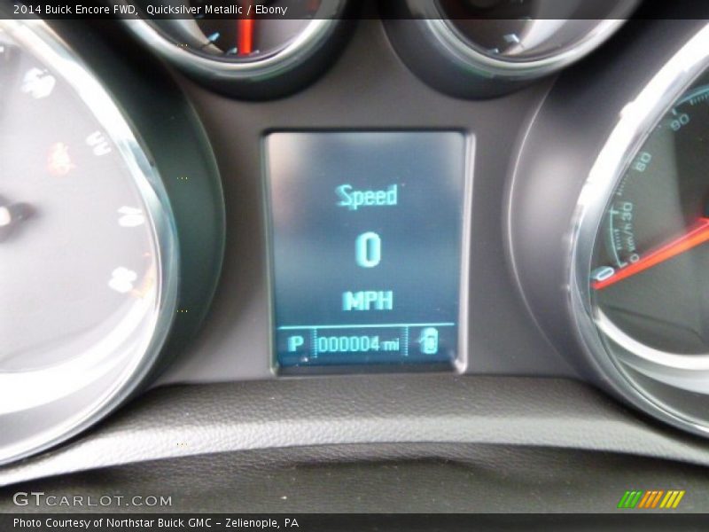 Quicksilver Metallic / Ebony 2014 Buick Encore FWD