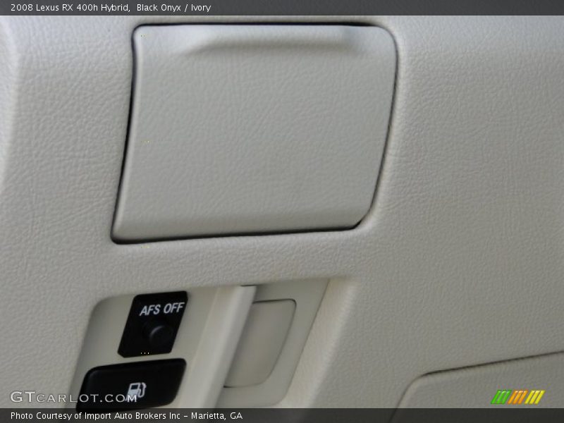 Black Onyx / Ivory 2008 Lexus RX 400h Hybrid