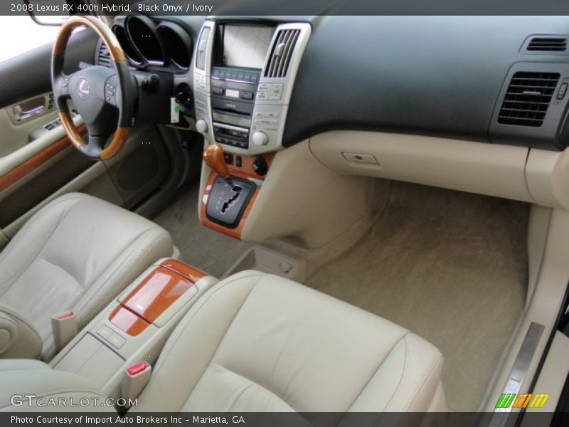 Black Onyx / Ivory 2008 Lexus RX 400h Hybrid