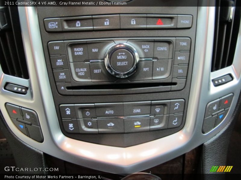 Gray Flannel Metallic / Ebony/Titanium 2011 Cadillac SRX 4 V6 AWD