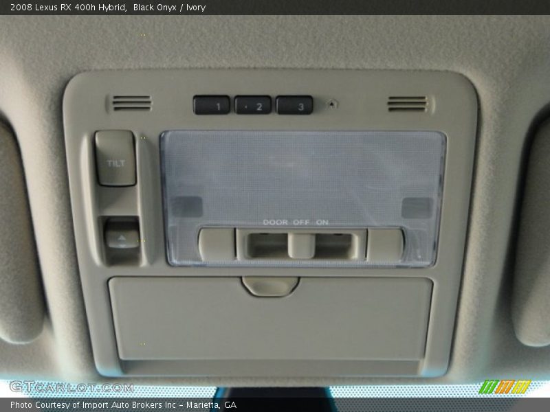 Black Onyx / Ivory 2008 Lexus RX 400h Hybrid