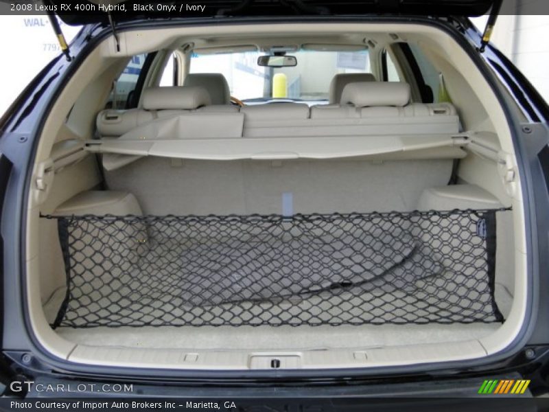 Black Onyx / Ivory 2008 Lexus RX 400h Hybrid
