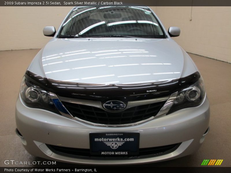 Spark Silver Metallic / Carbon Black 2009 Subaru Impreza 2.5i Sedan