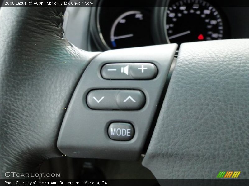 Black Onyx / Ivory 2008 Lexus RX 400h Hybrid